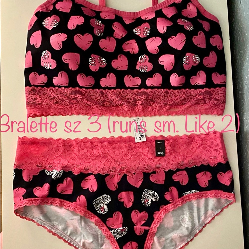 Torrid bralette and panty set
